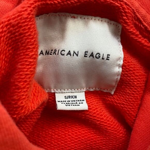 American Eagle bright orange sweater - Picture 5 of 13